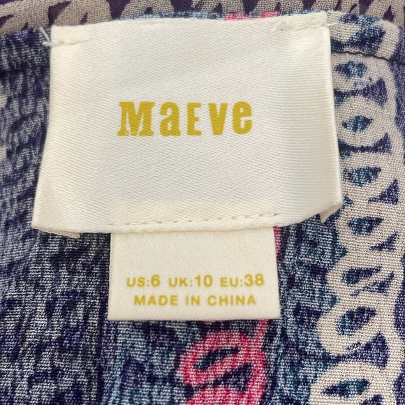 Anthropologie Maeve Open Back Mini Dress Medium - Picture 11 of 12